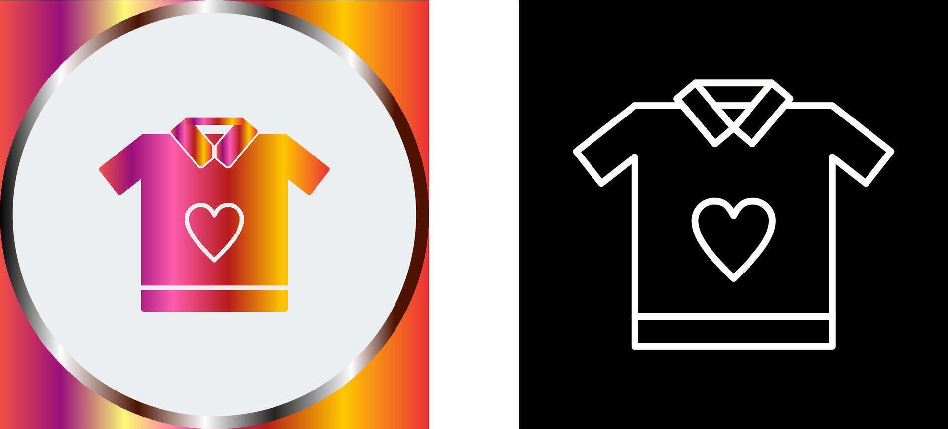 T Shirt Icon Design vector