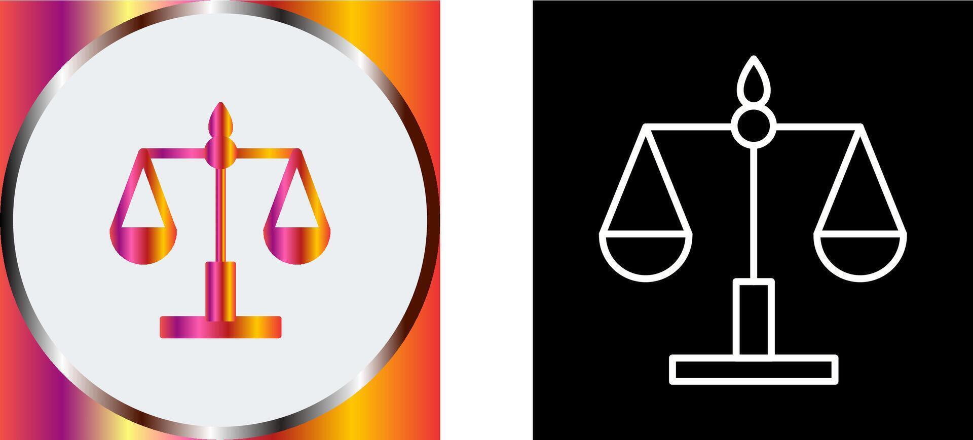 Scale Icon Design vector