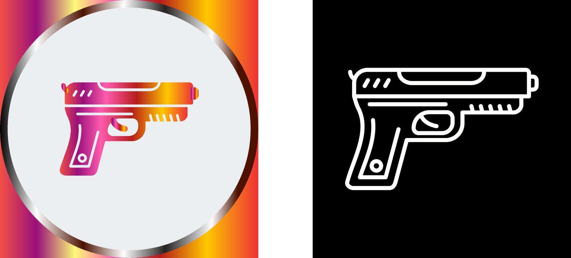 Gun Icon Design vector