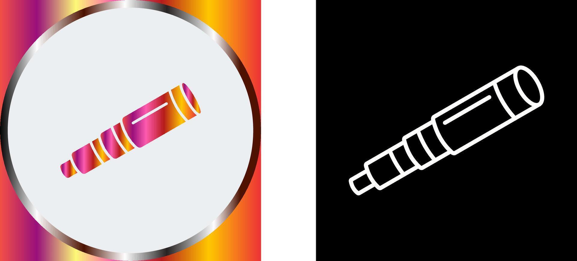 Binocular Icon Design vector