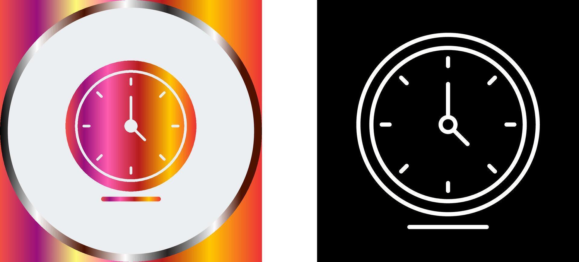 diseño de icono de reloj vector