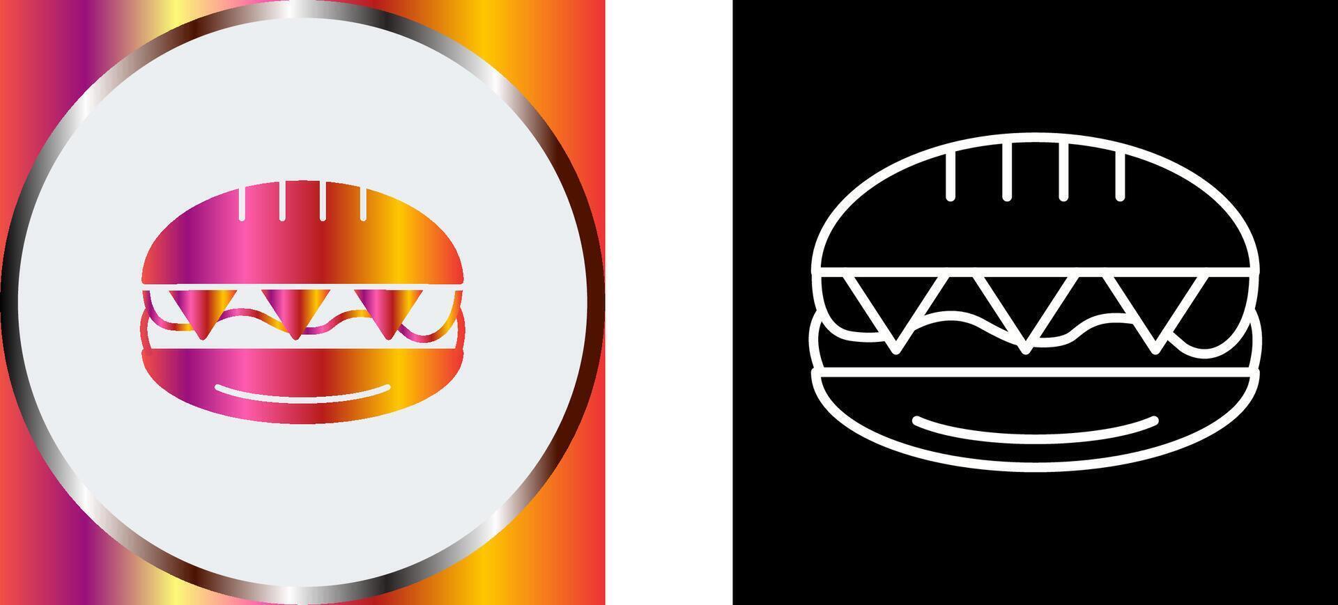 Sandwich Icon Design vector