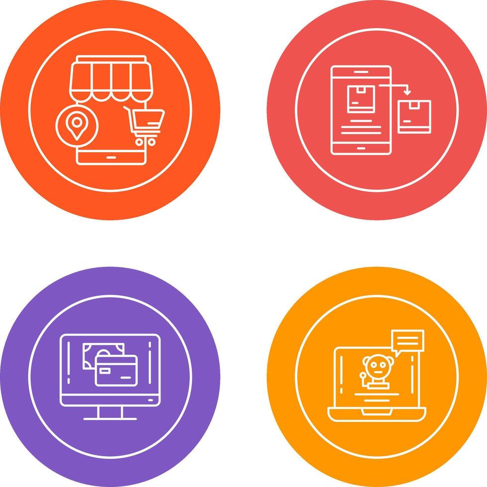 Pin and Replacement Icon vector