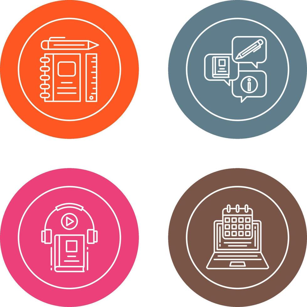 Learning Tools and Education Icon vector