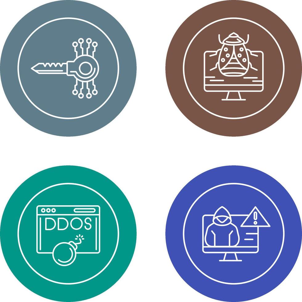 Key Code and Malware Icon 44370735 Vector Art at Vecteezy