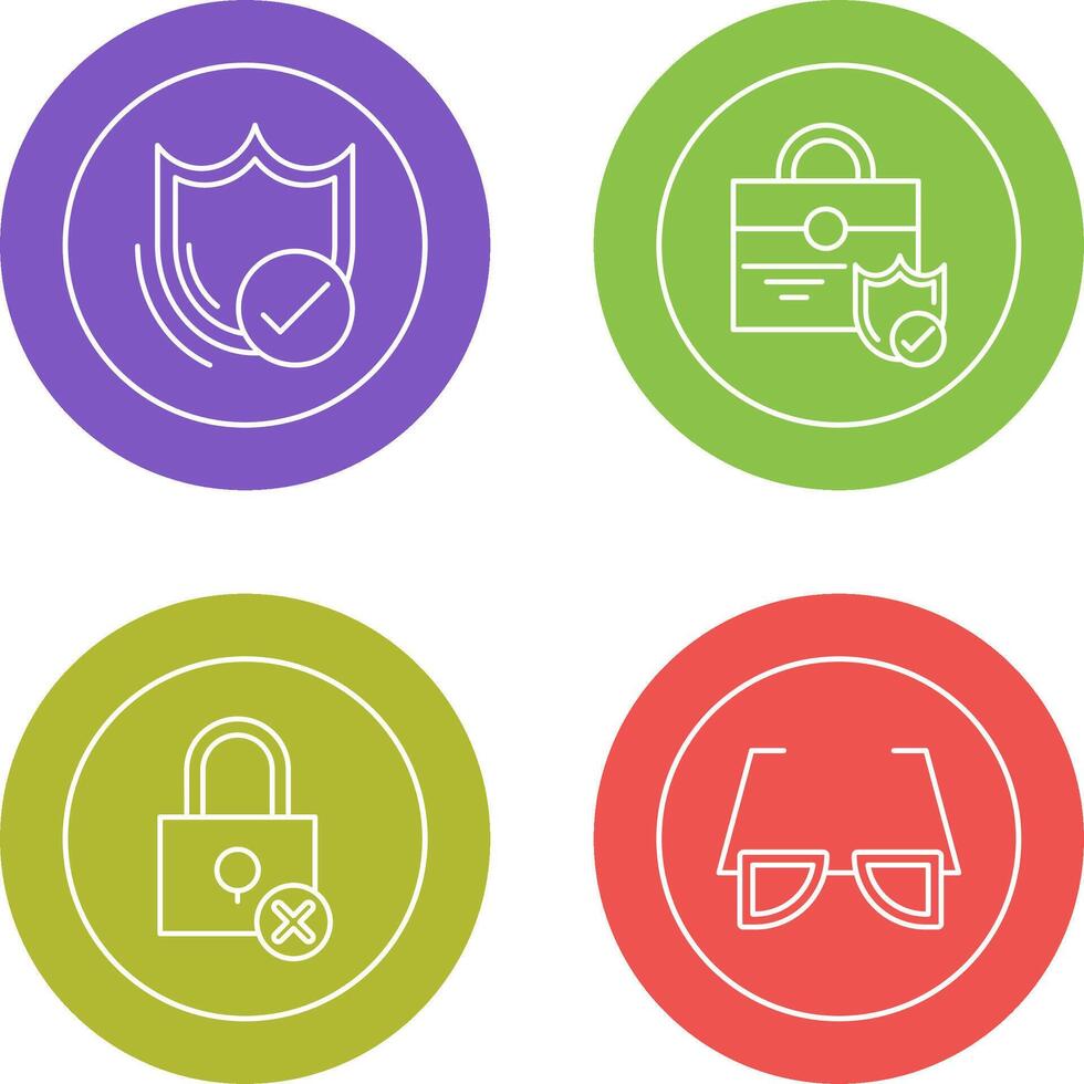 Shield and care Icon vector
