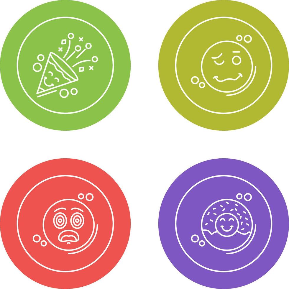 Drunk and Poppers Icon vector