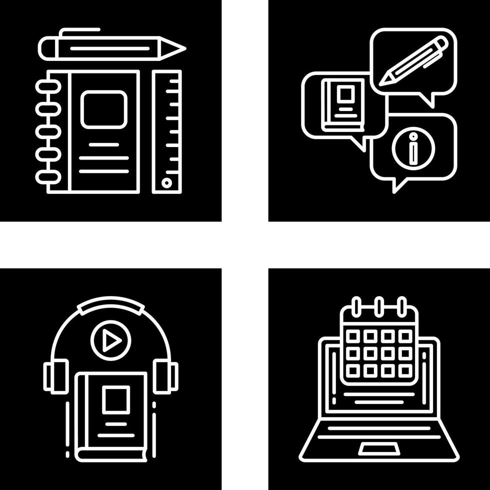 Learning Tools and Education Icon vector