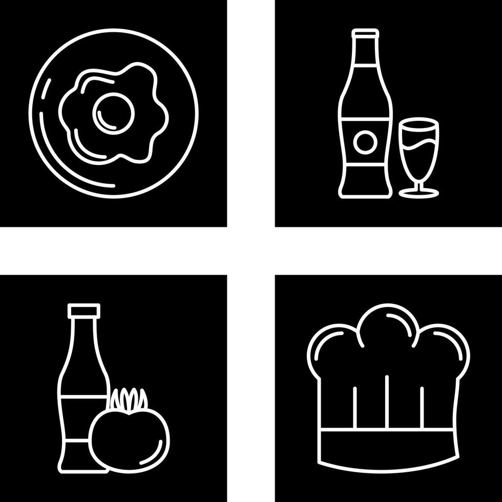 Breakfast and Bear Icon vector
