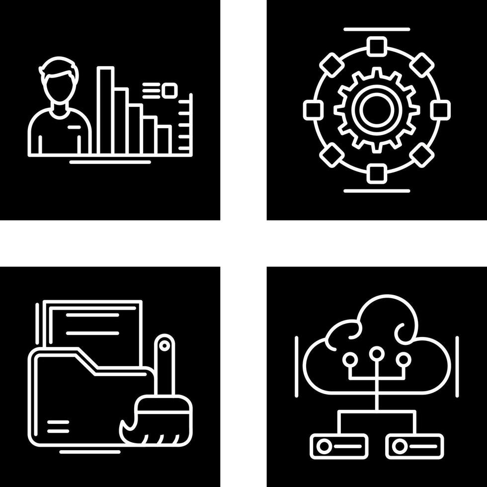 Consulting and Automated Icon vector