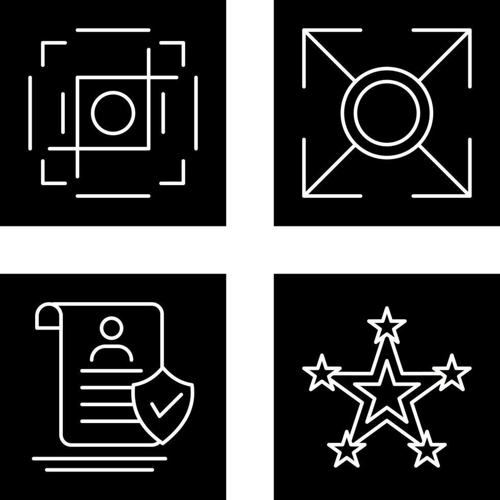 crop and expand Icon vector