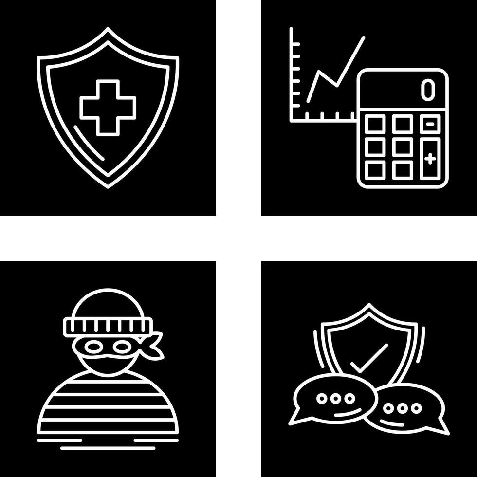 Accounting and Health Icon vector