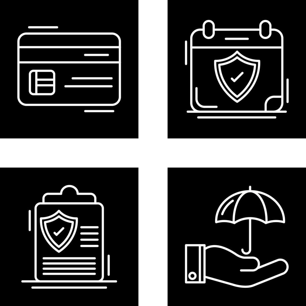 Credit Card and Period Time Icon vector