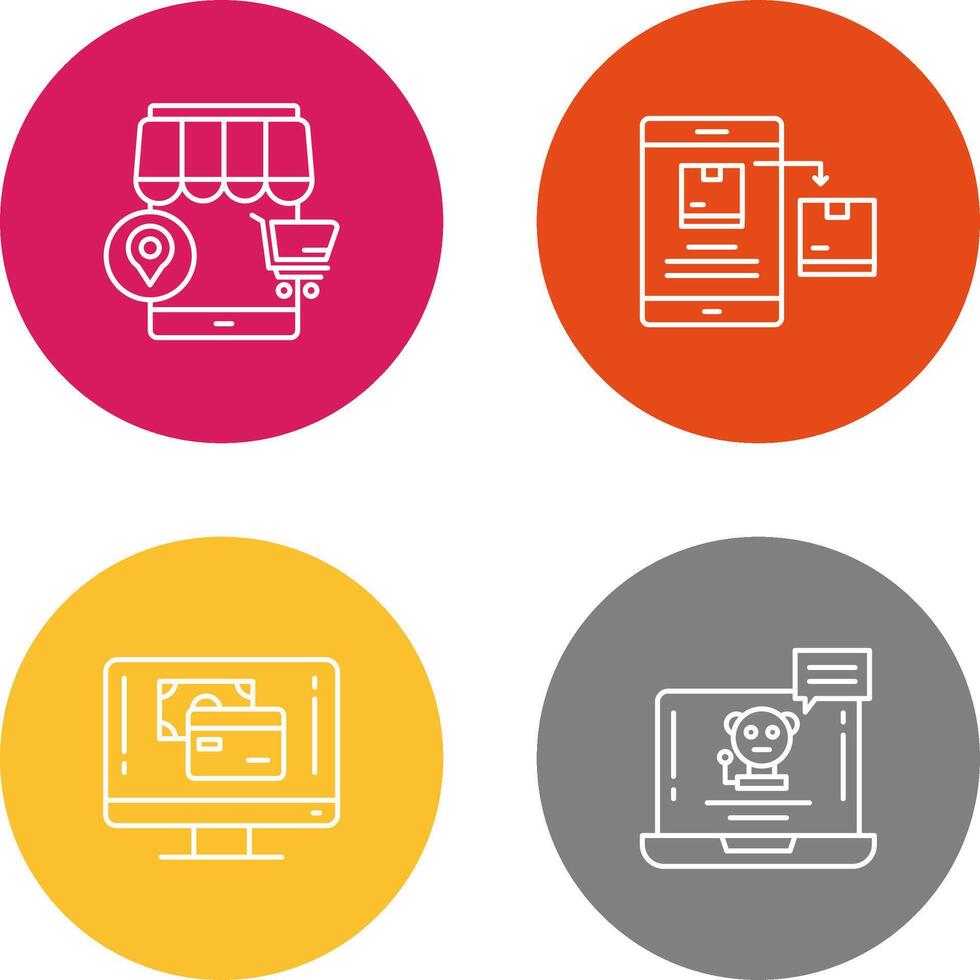 Pin and Replacement Icon vector