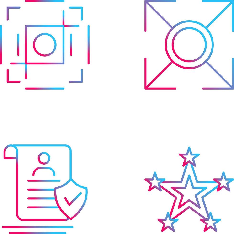 crop and expand Icon vector