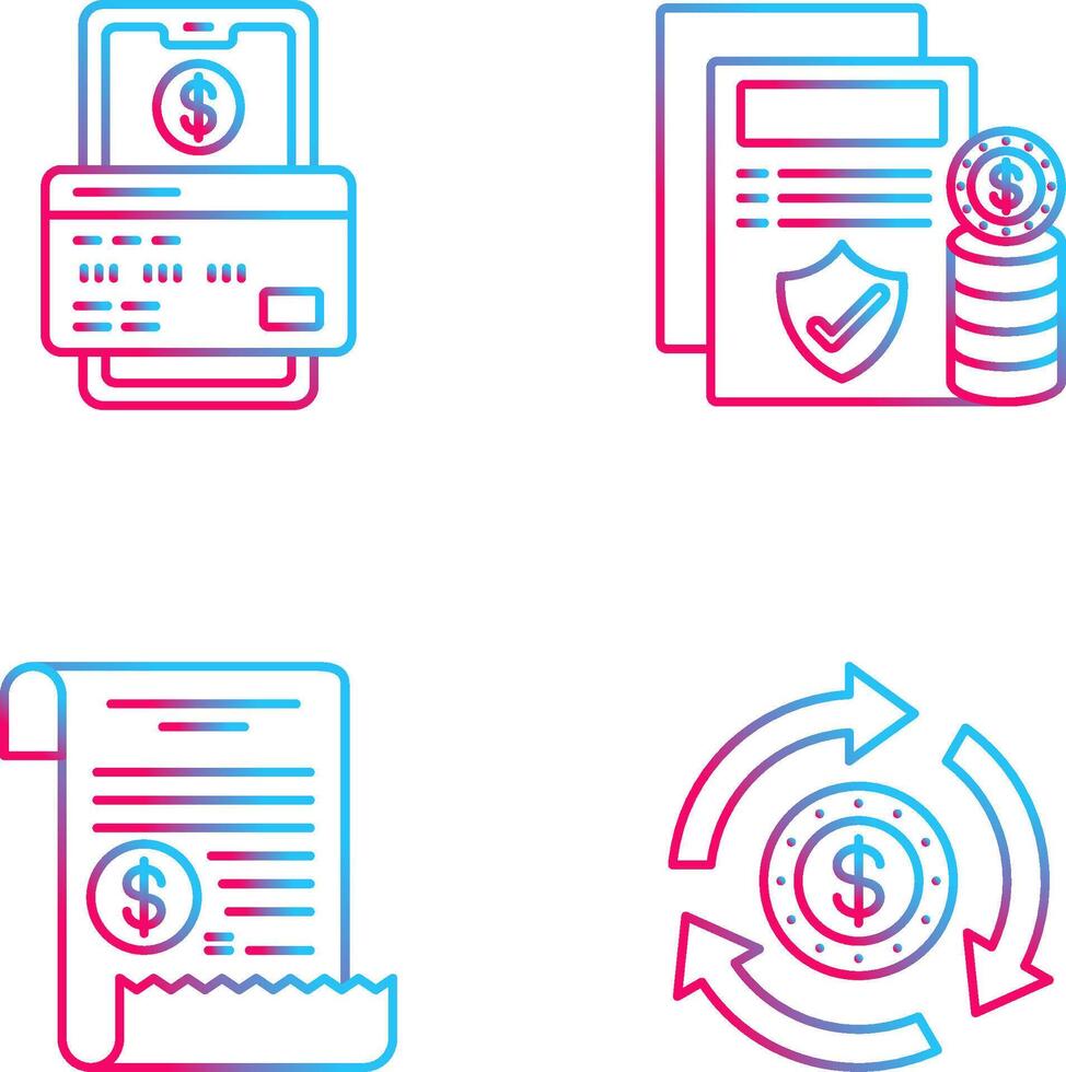 Payment and Protection Icon vector