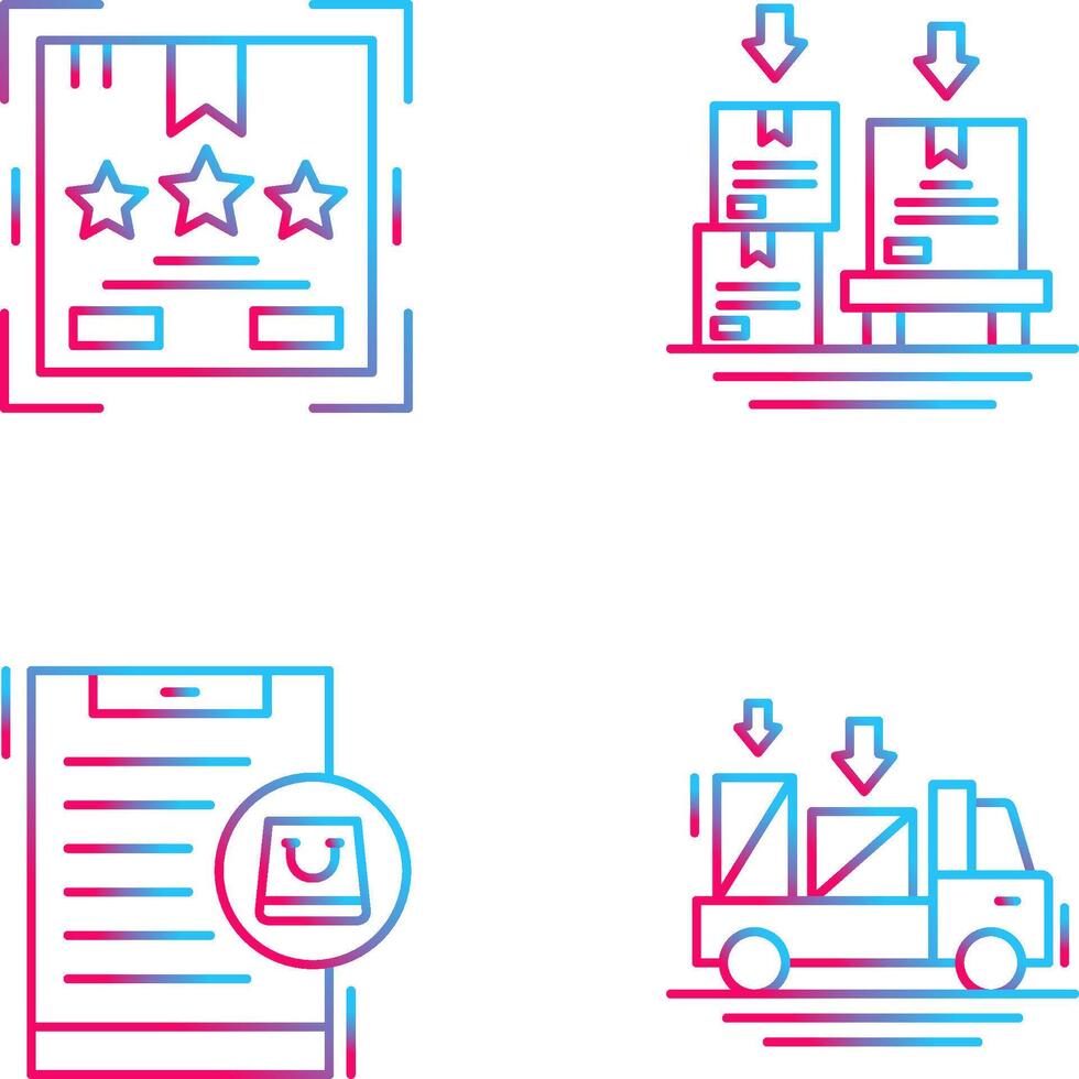Premium Product and Stock Icon vector