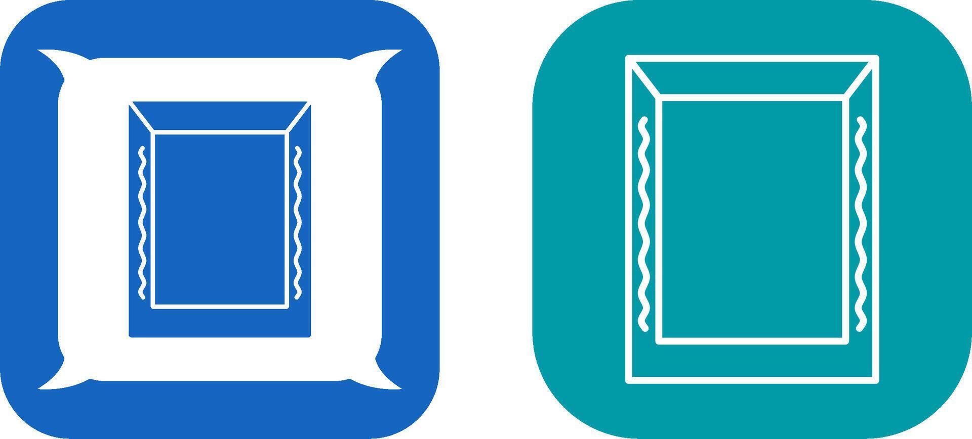 Unique Frame Icon Design vector