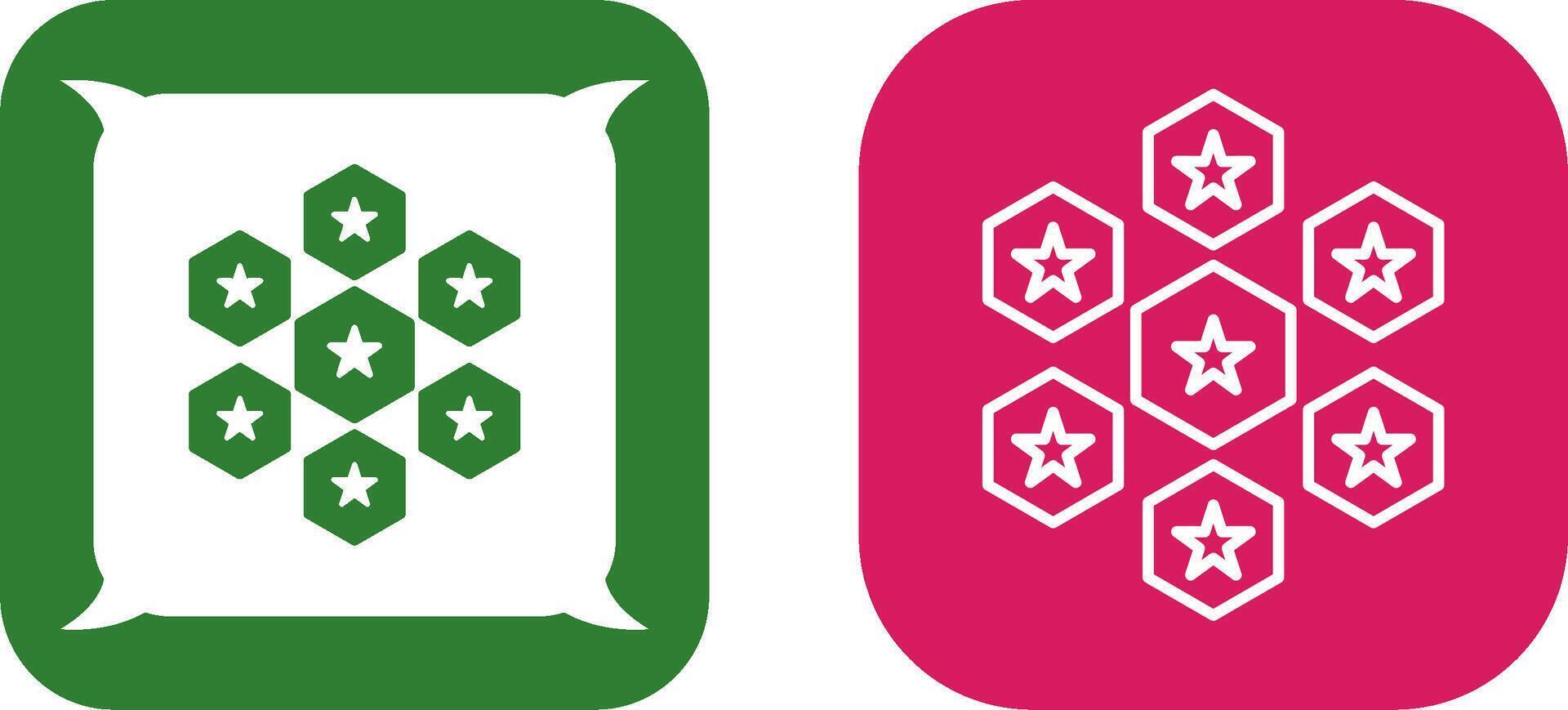 Unique Reputation Management Icon Design vector
