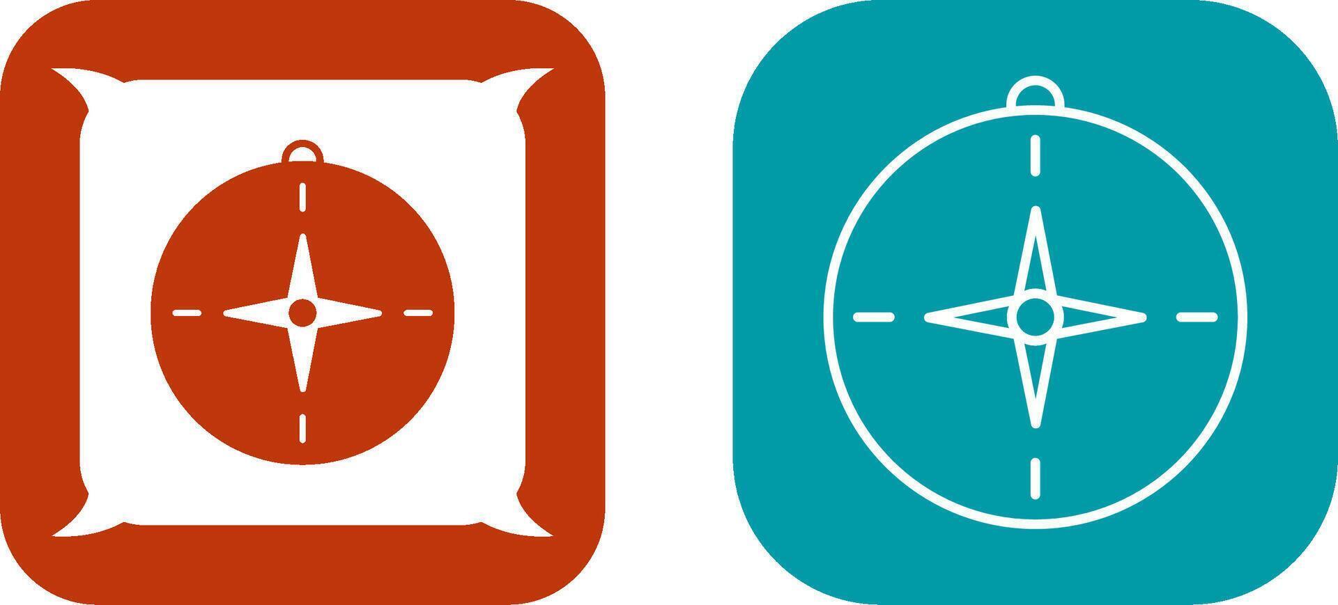 Compass Icon Design vector