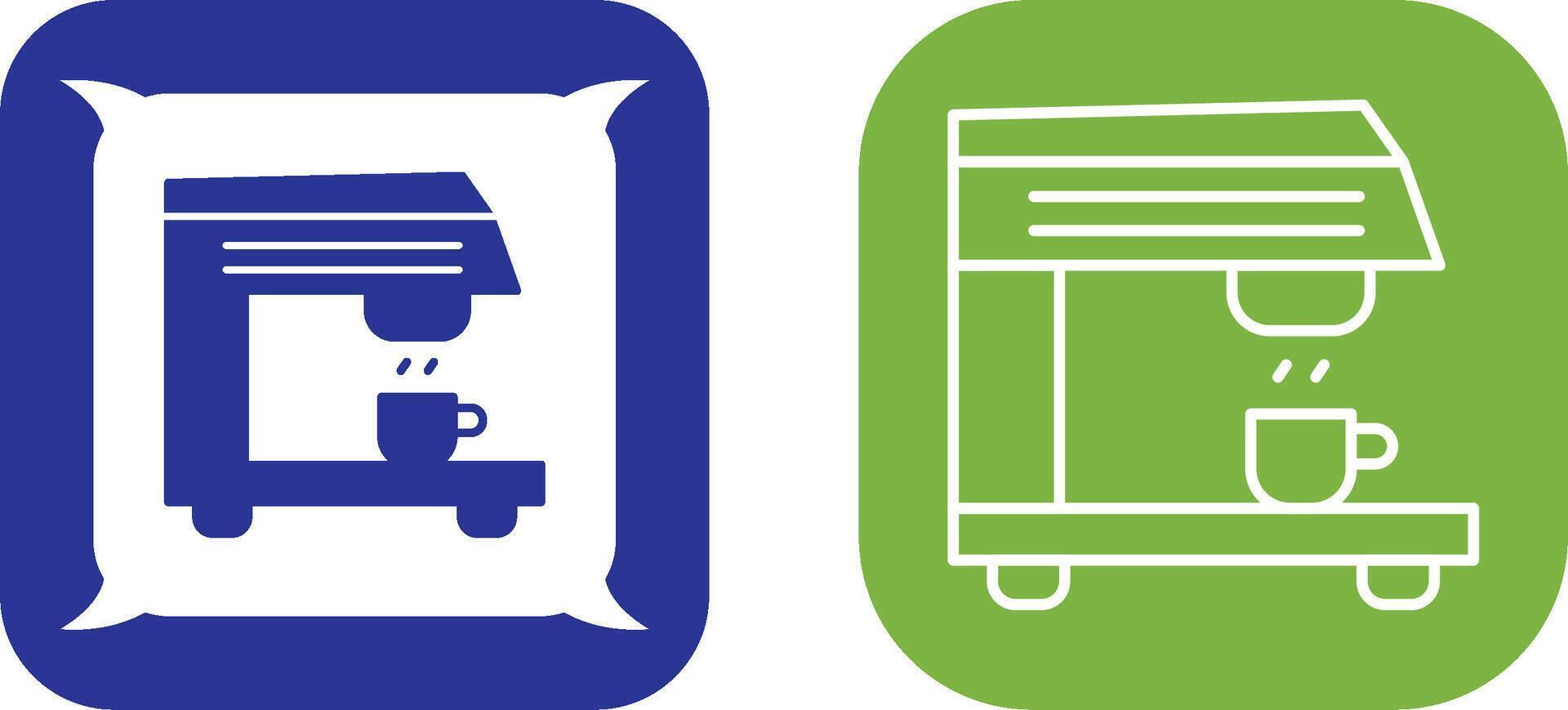 Coffee Machine Icon Design vector