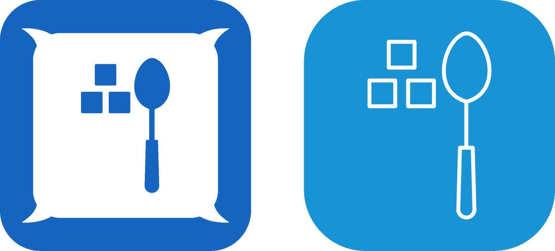 Sugar Icon Design vector