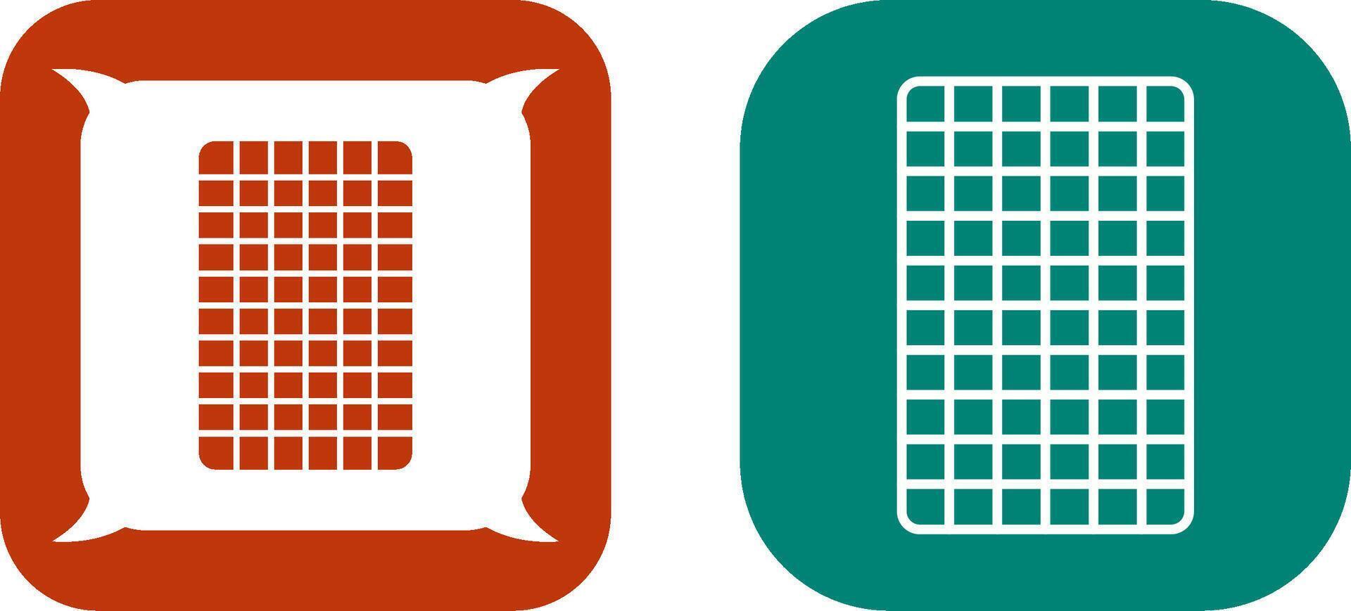 Card Backwards Icon Design vector