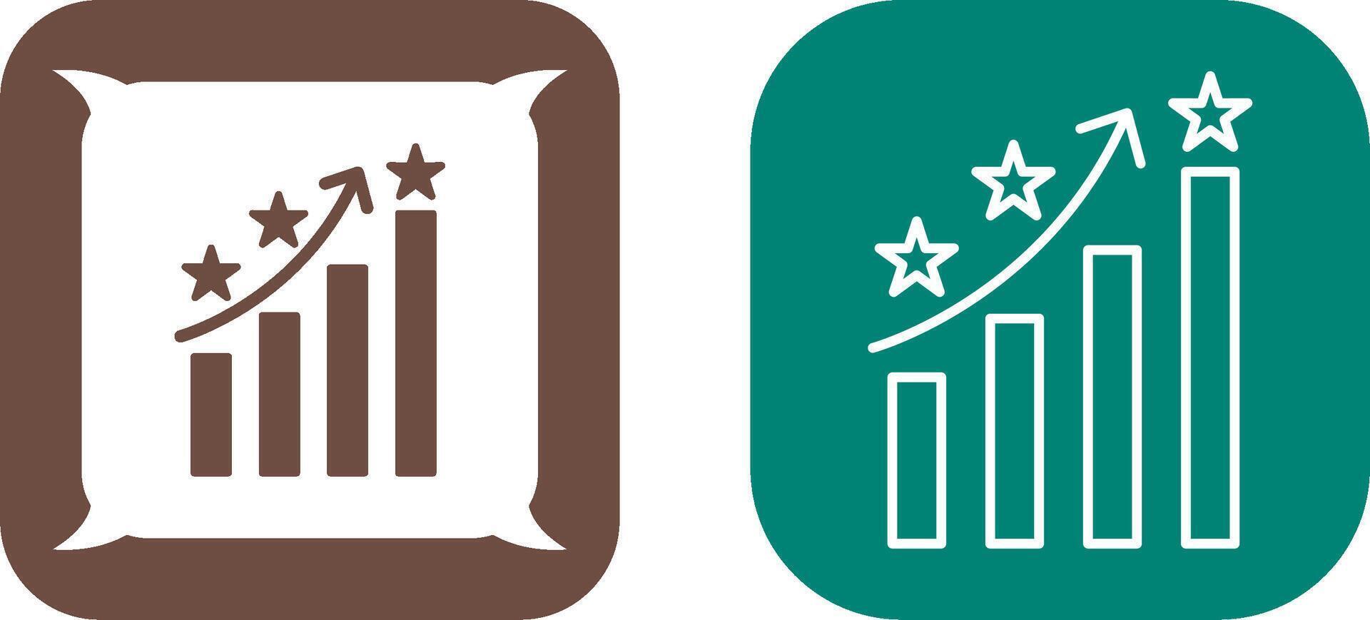 Unique Reputation Management Icon Design vector