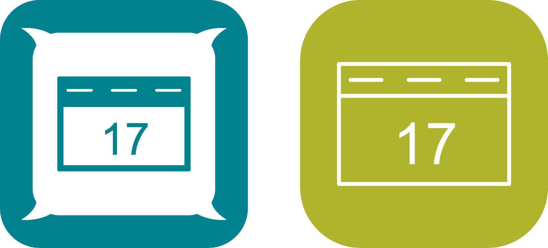 Unique Event Management Icon Design vector