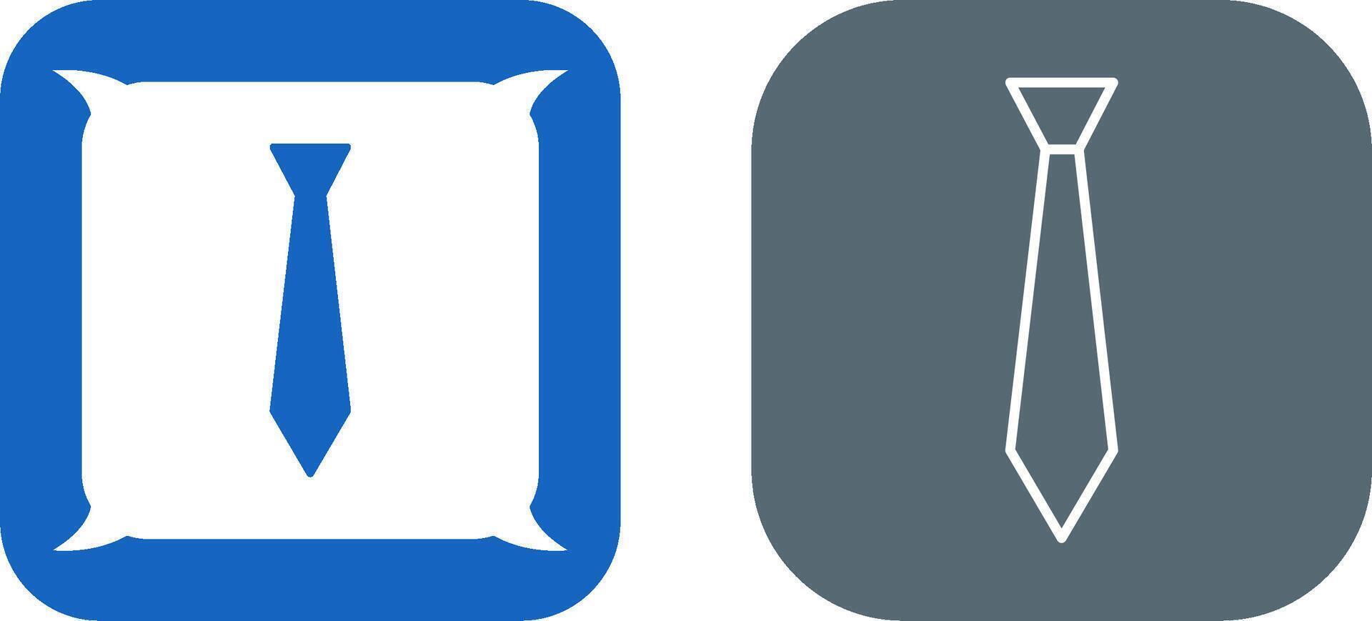 Tie Icon Design vector
