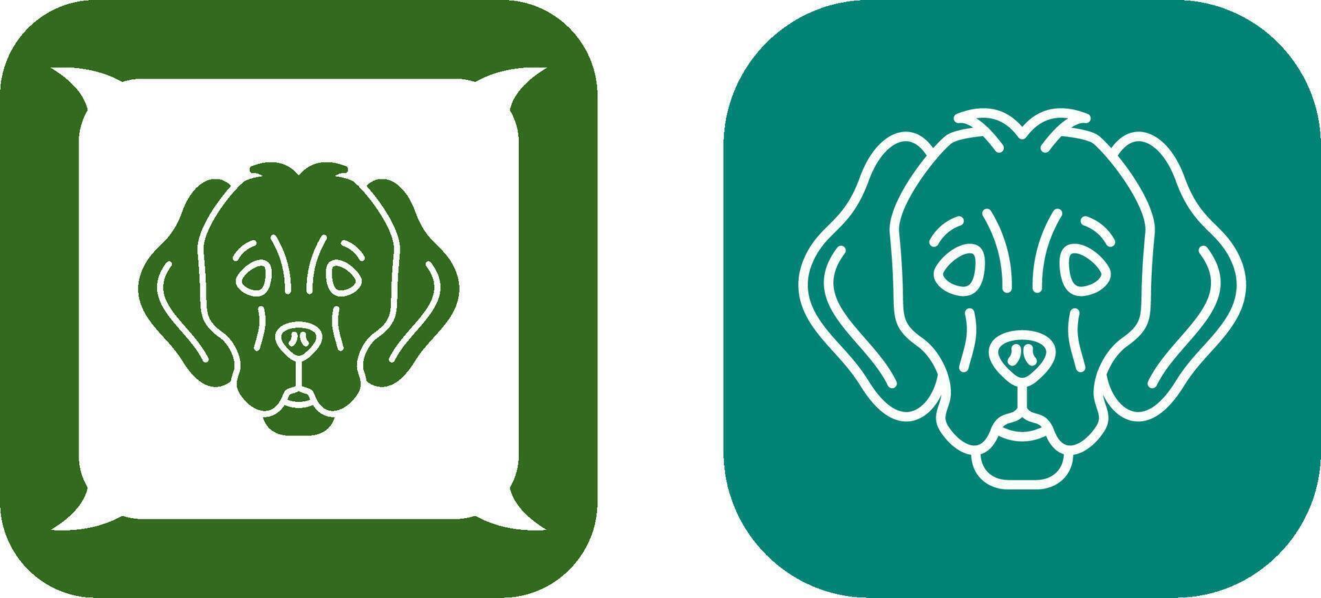 Dog Icon Design vector