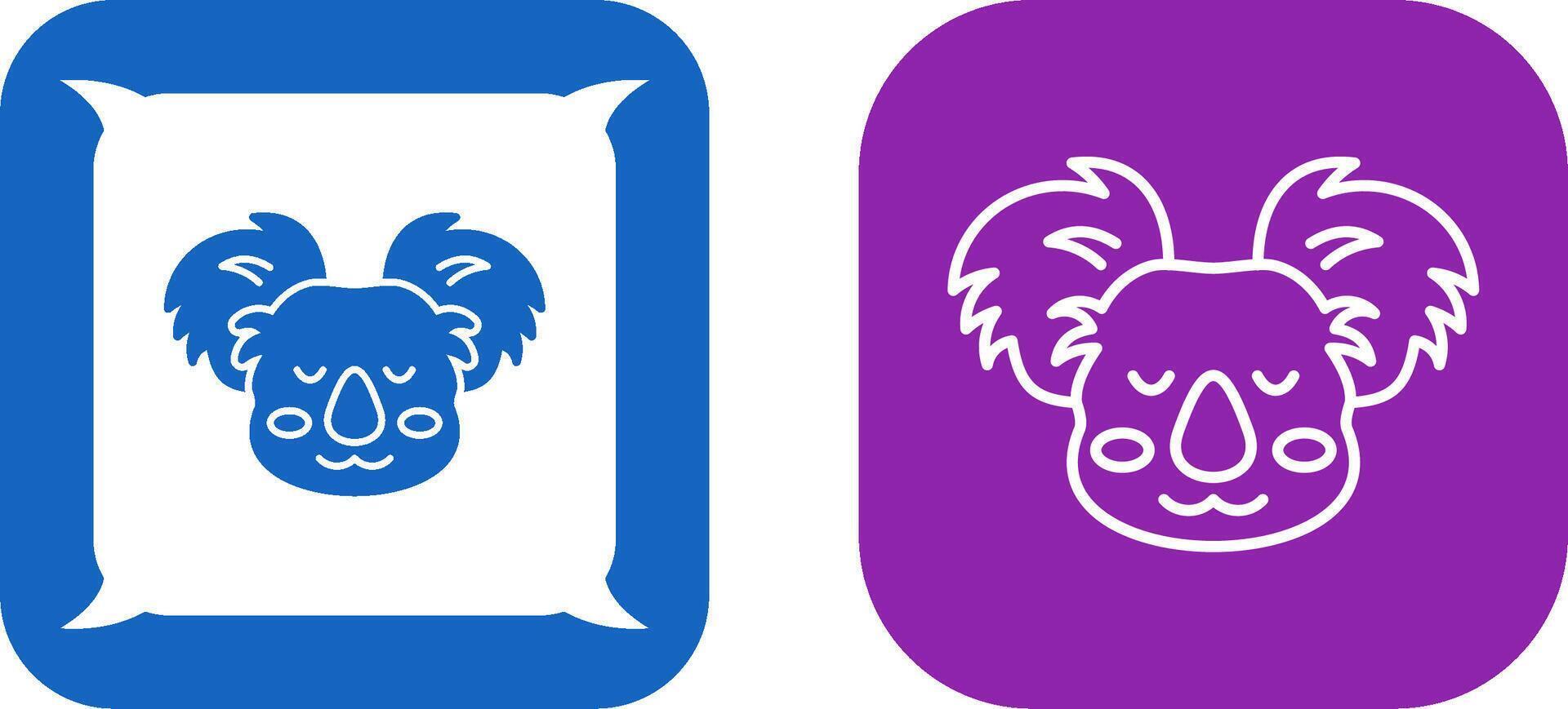 Koala Icon Design vector