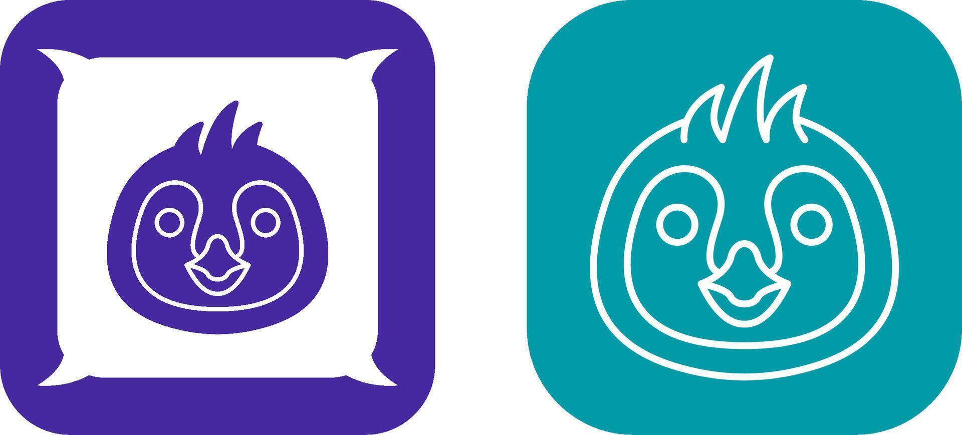 Penguin Icon Design vector