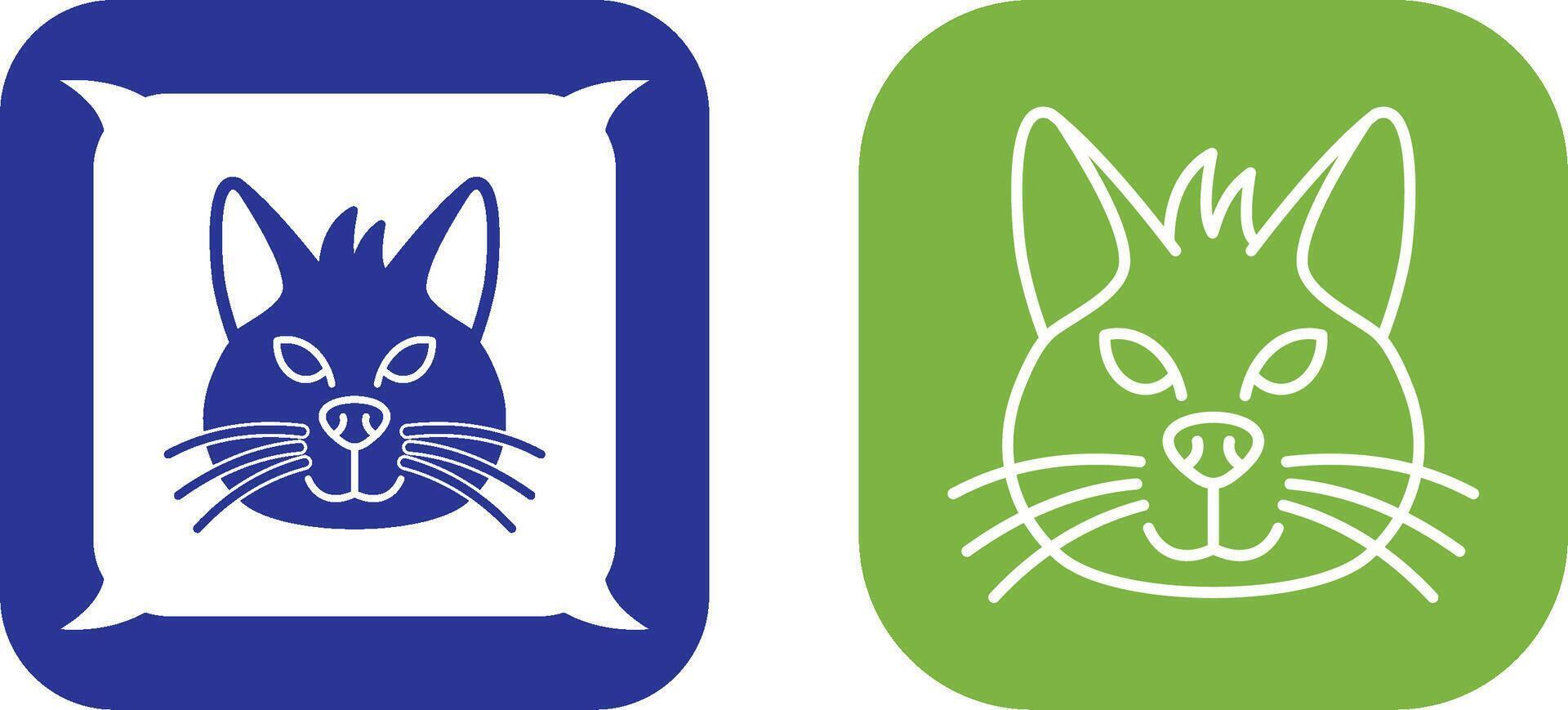 Cat Icon Design vector