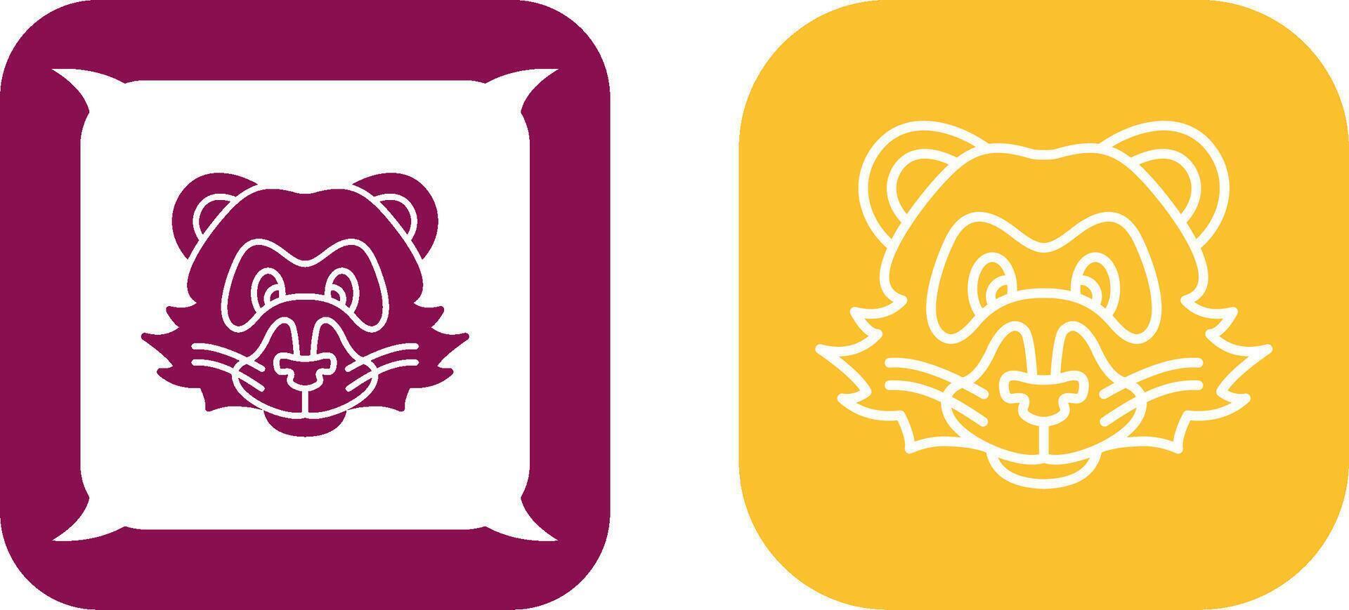 Ferret Icon Design vector