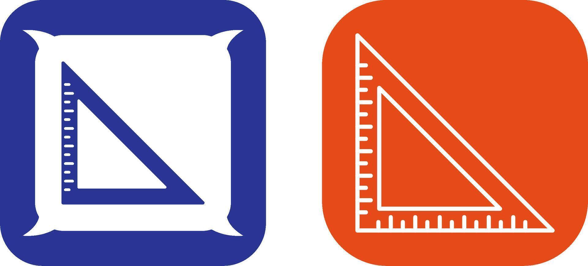 Set Square Icon Design vector