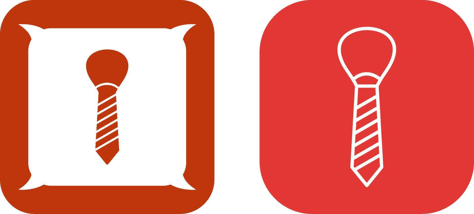 Tie Icon Design vector