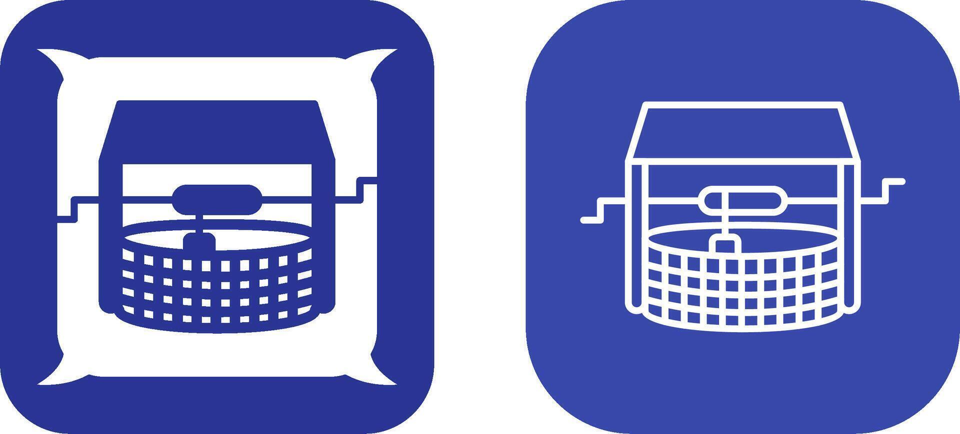 Water Well Icon Design vector
