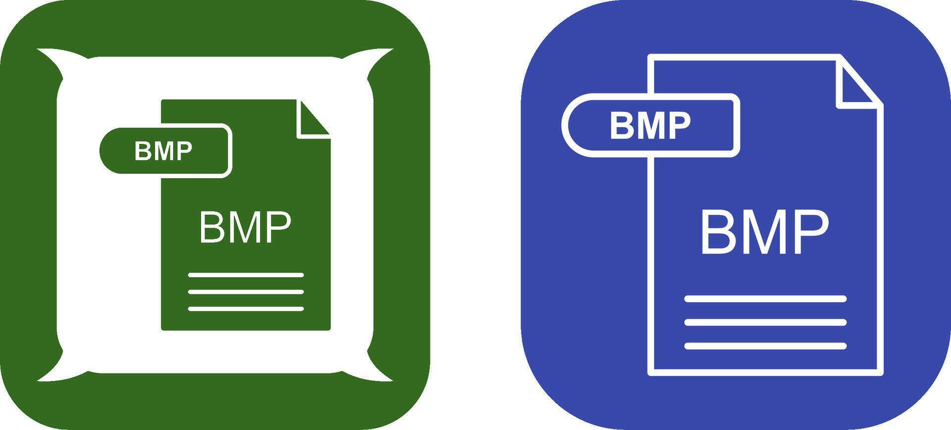 BMP Icon Design vector