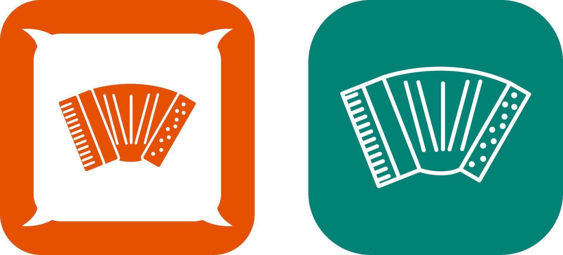 Accordion Icon Design vector