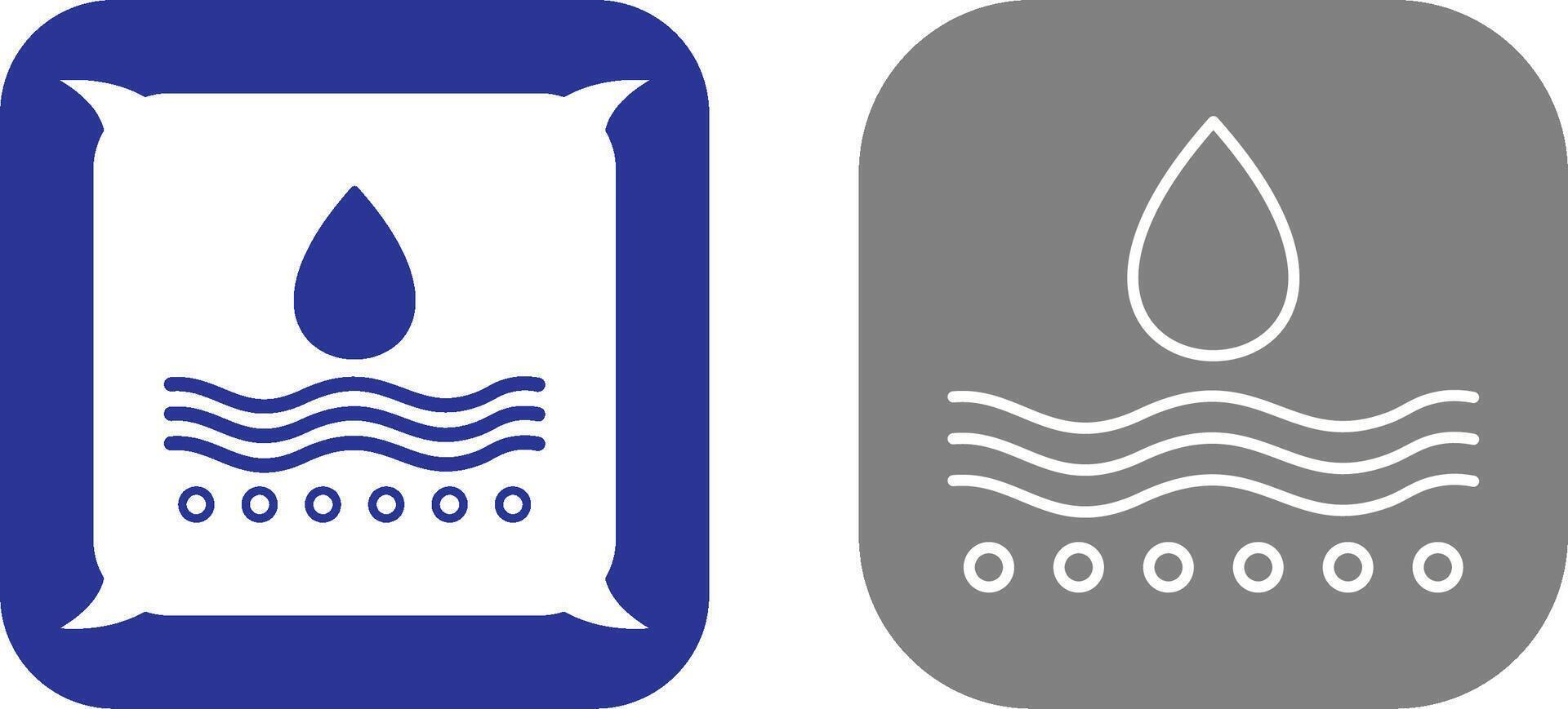 Moisture Icon Design vector