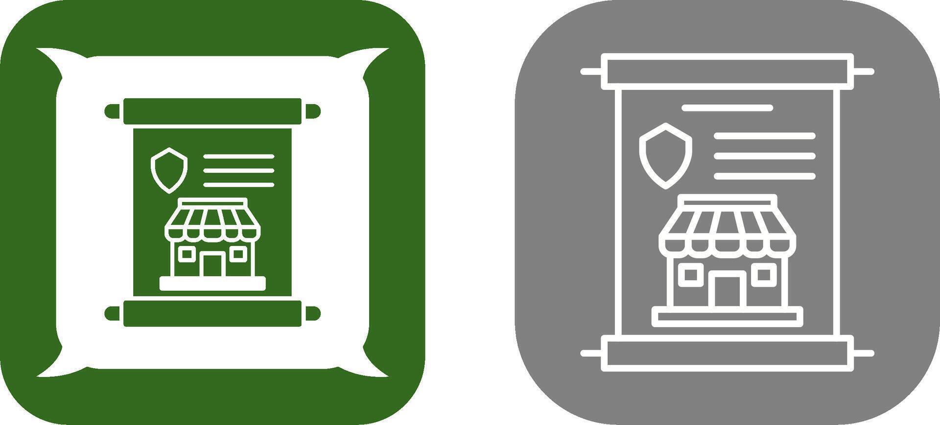 Policy Icon Design vector
