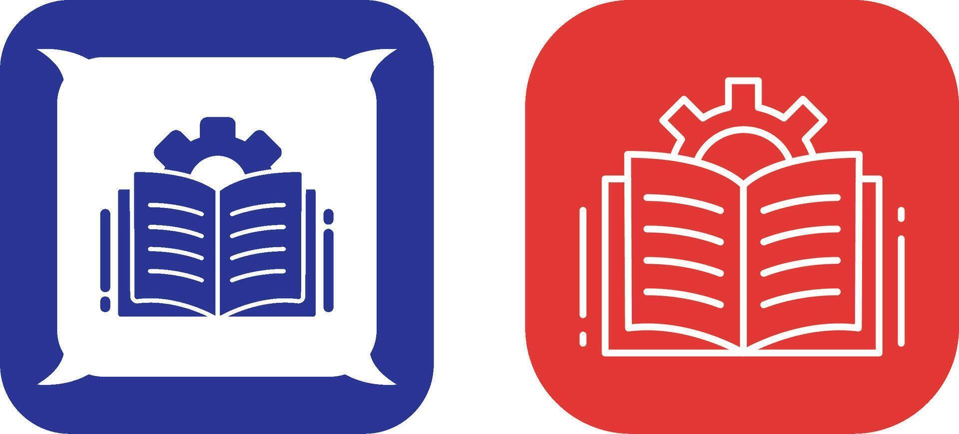Open Book Icon Design vector
