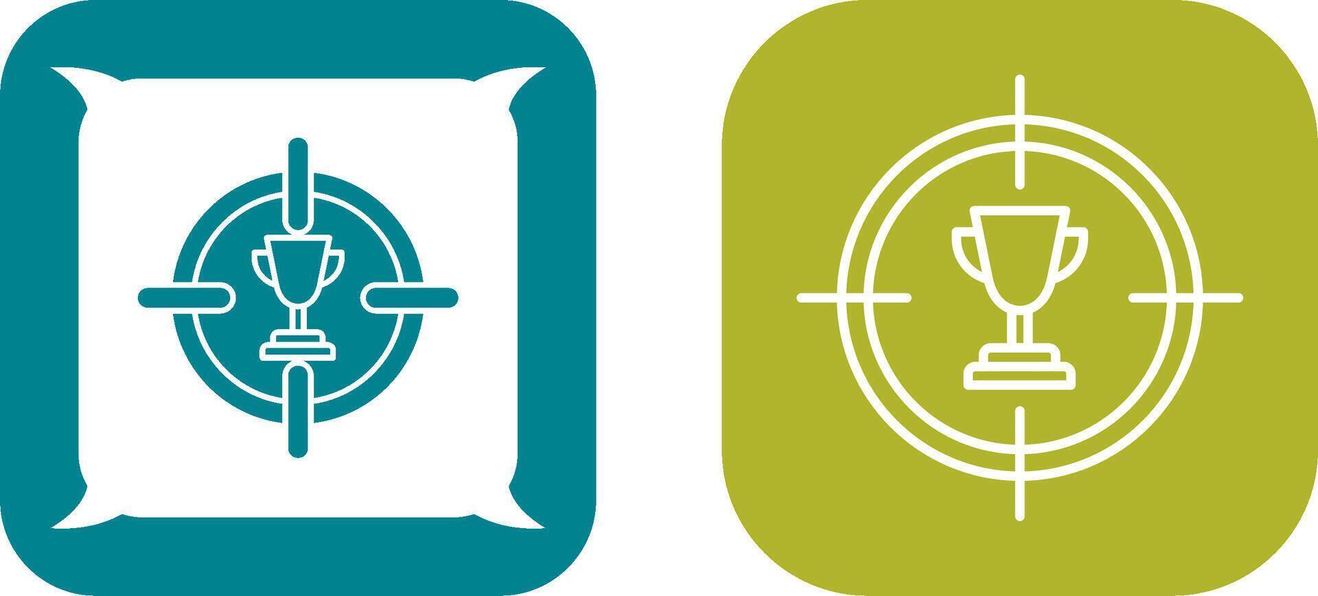 Target Icon Design vector