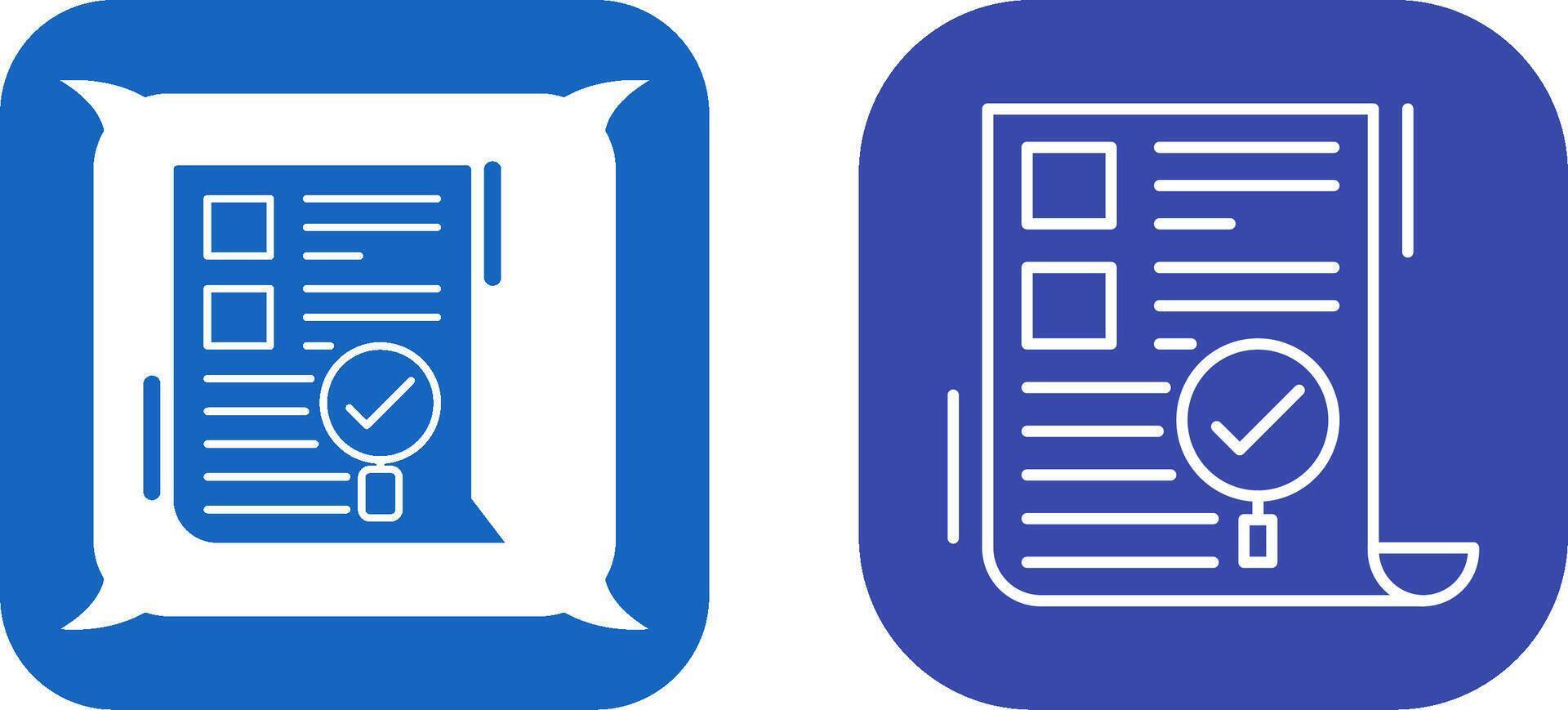 SEO Audit Icon Design vector