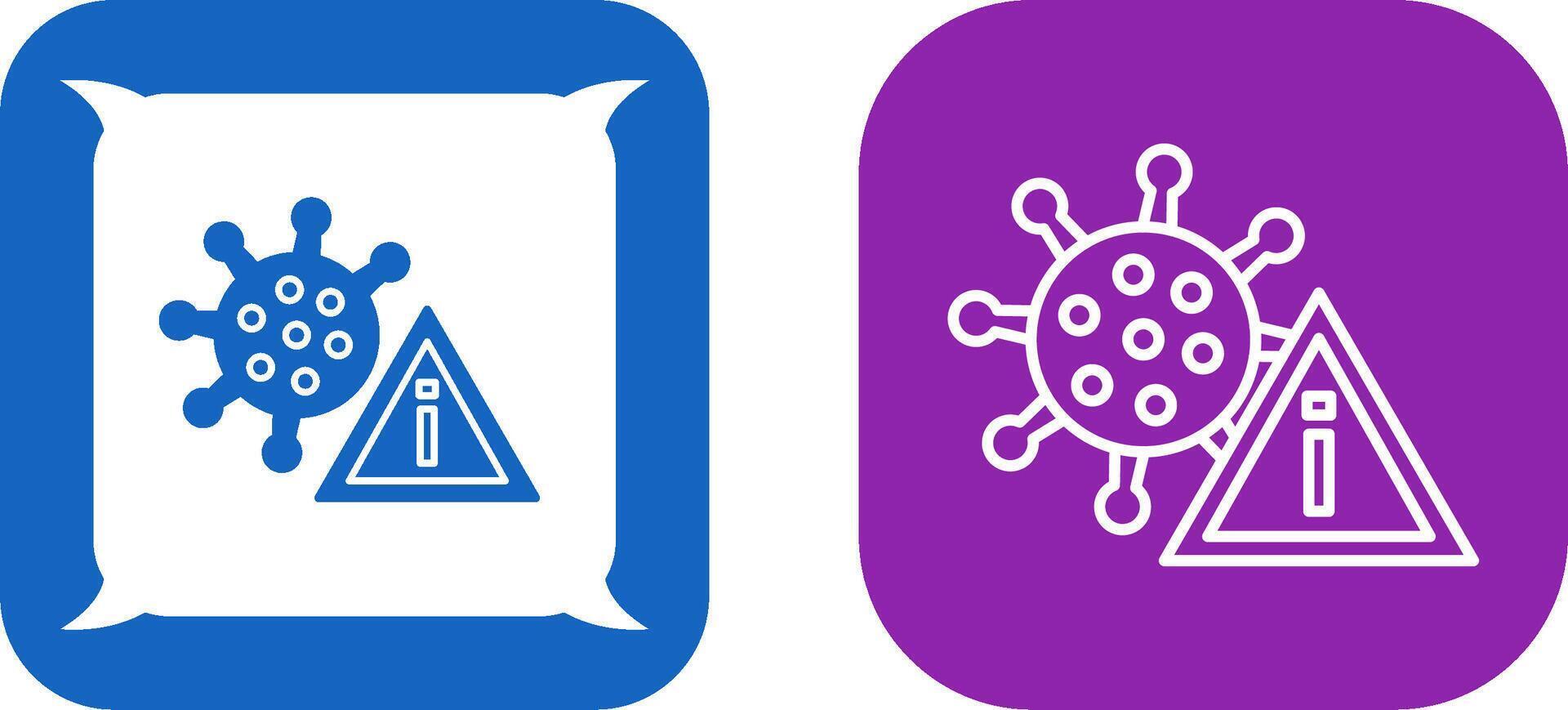 Coronavirus Icon Design vector