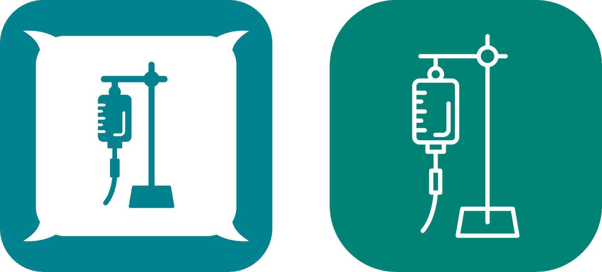 Saline Icon Design vector