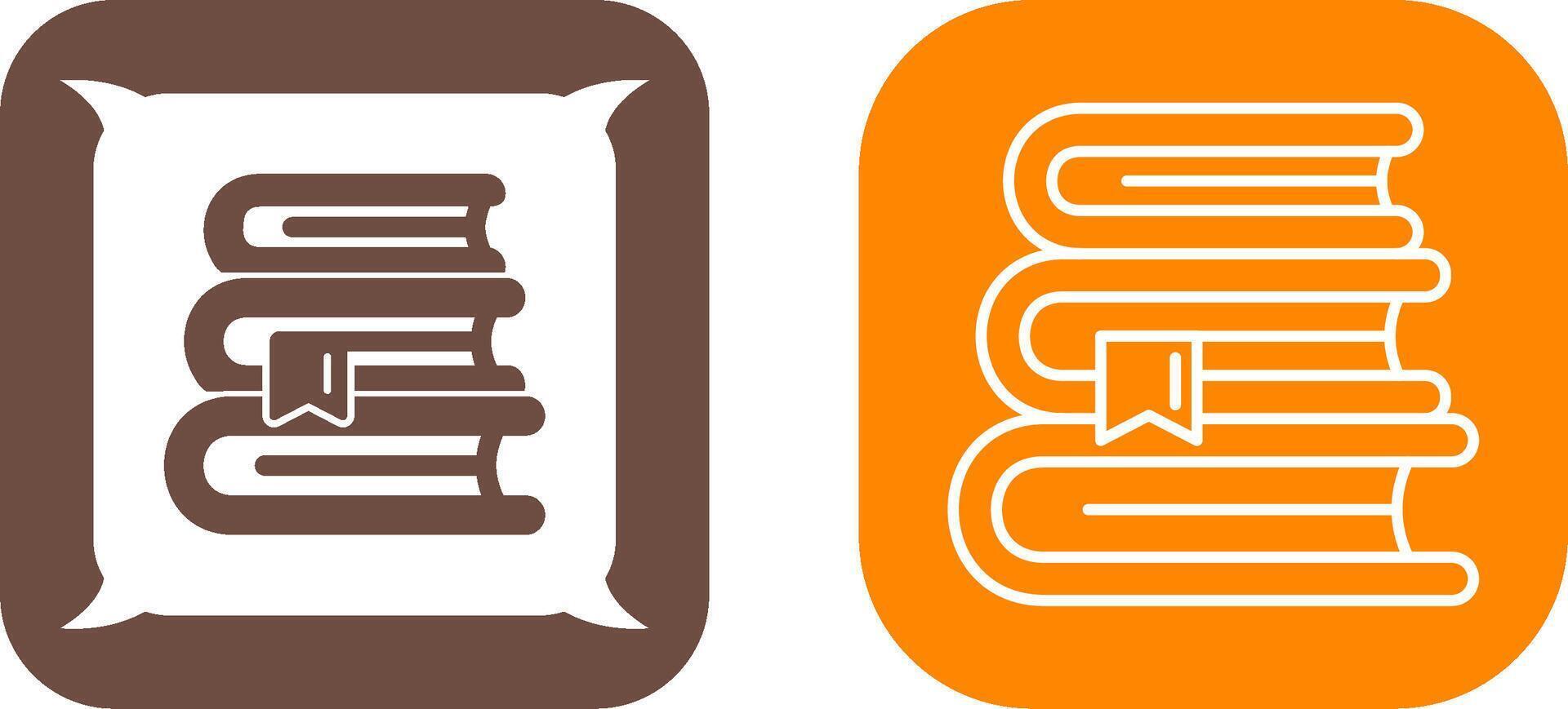 Books Icon Design vector