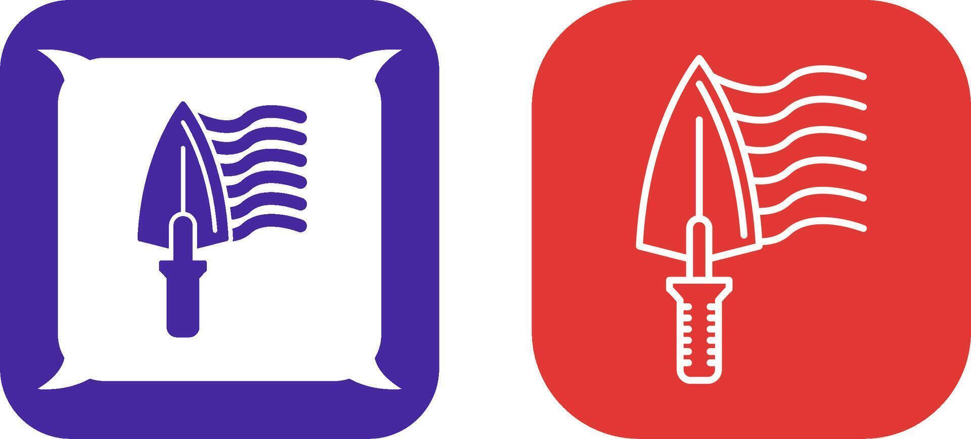 Trowel Icon Design vector