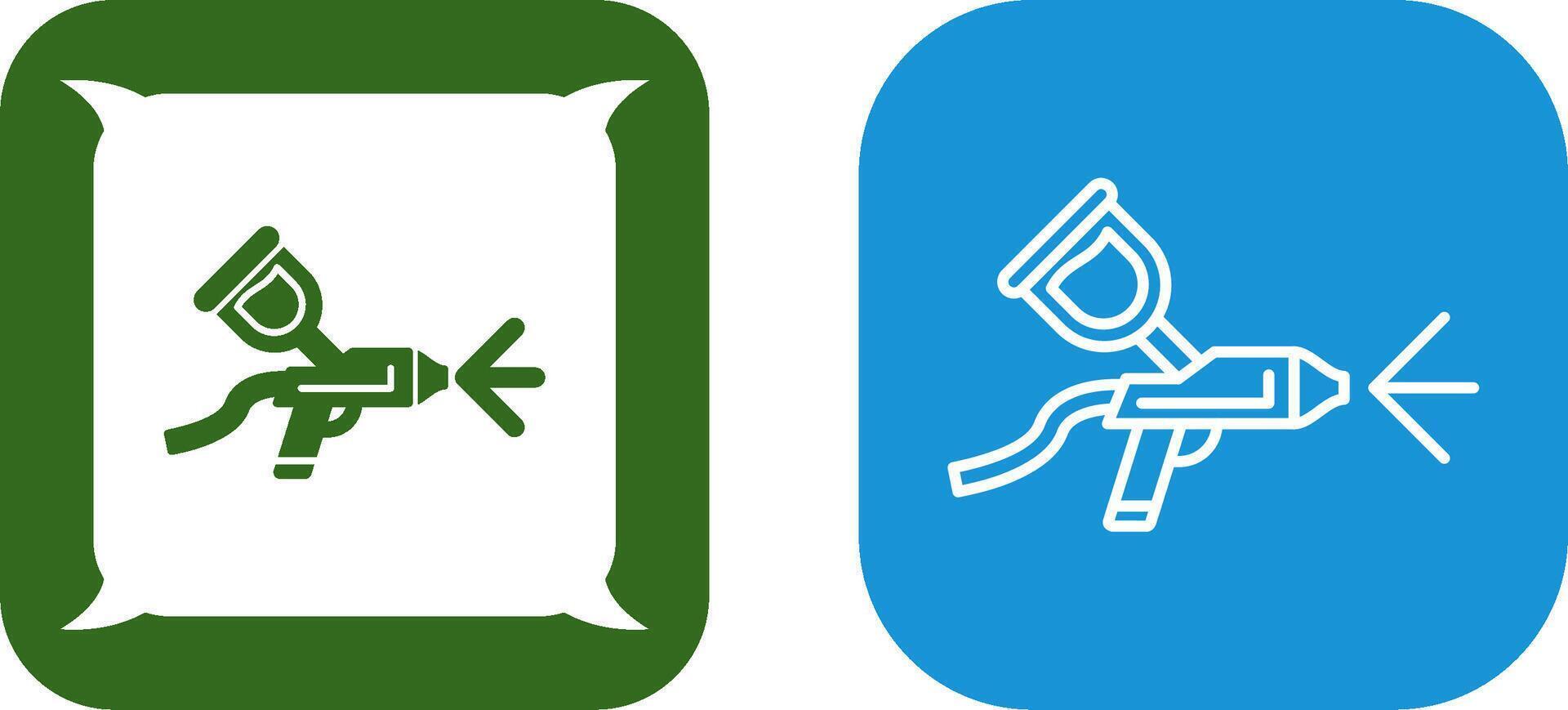 Airbrush Icon Design vector